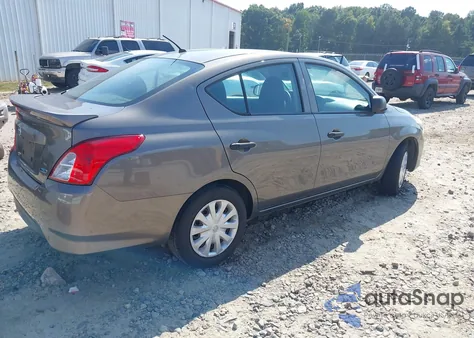 2015 Nissan Versa 1.6 S+ z USA, uszkodzony, nr VIN 3N1CN7AP0FL902939